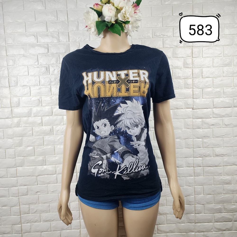 hunter x hunter medium black tee